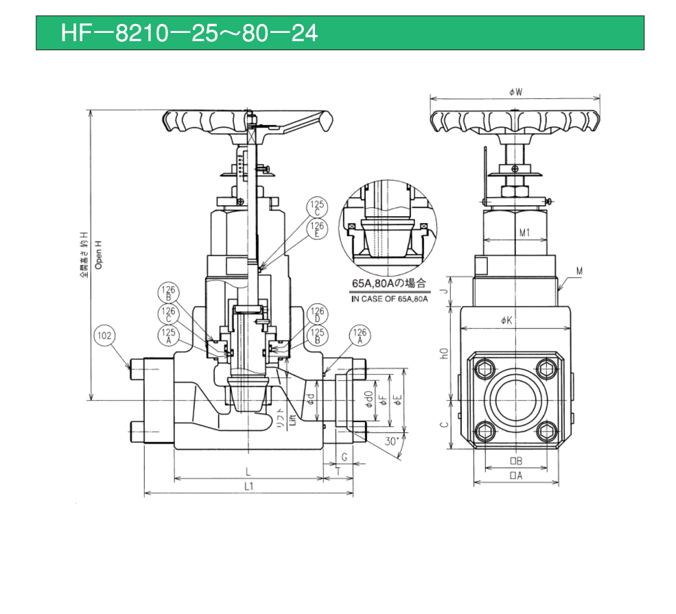 バルブの仕様 画像1