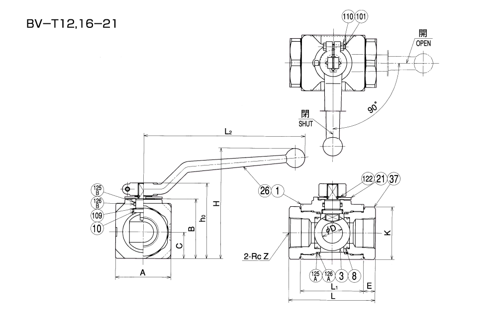 バルブの仕様 画像1