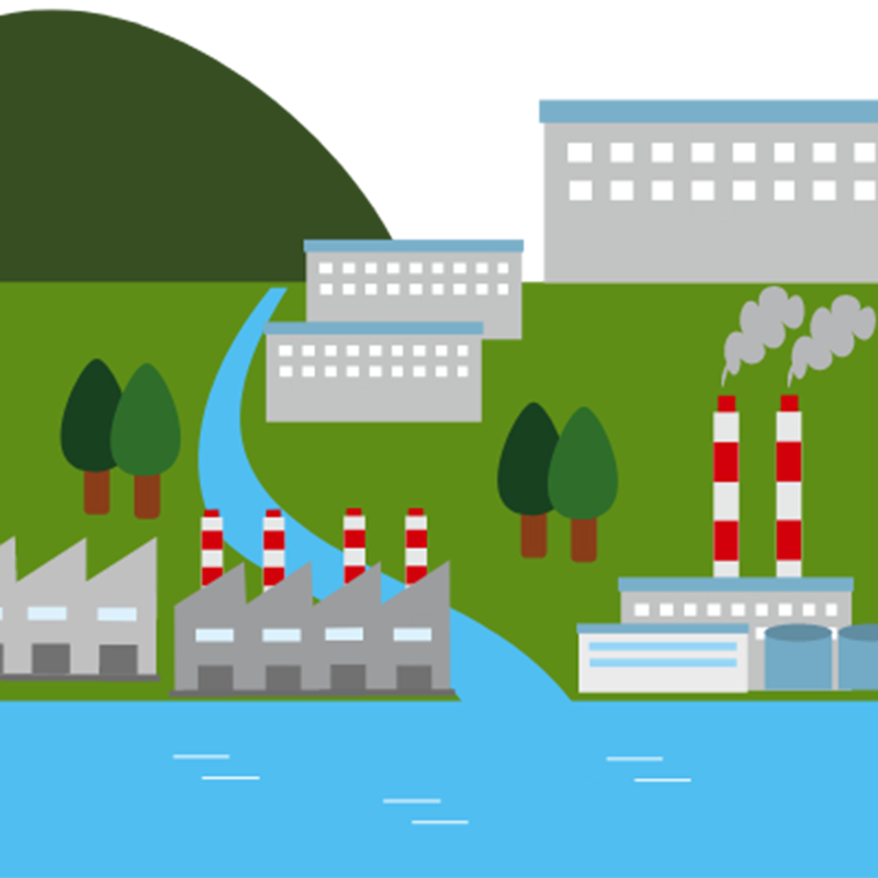 活用例1 河川のインフラ設備・防災設備